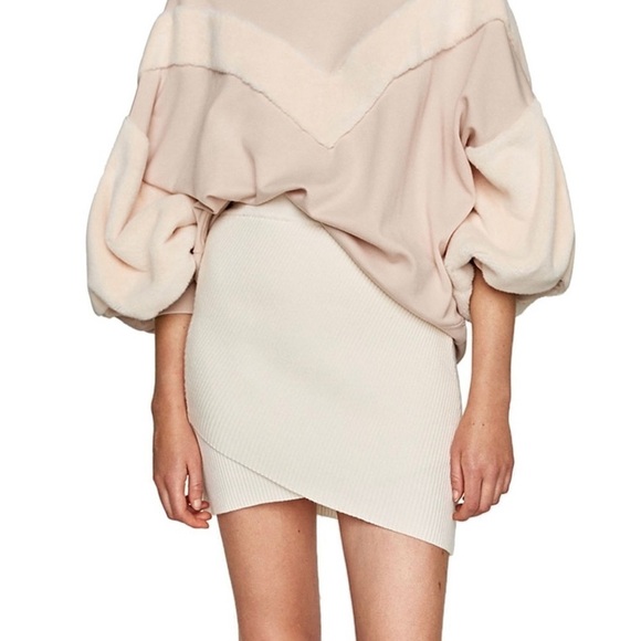 Zara Knit Mini Skirt - Picture 1 of 5
